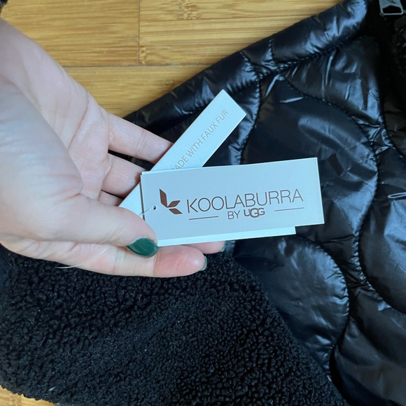 NWT Koolaburra by Ugg Sherpa mix jacket in size L - Picture 6 of 6